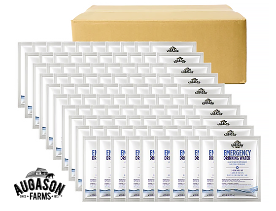 AF: Emergency Drinking Water Pouches (100-Pack)